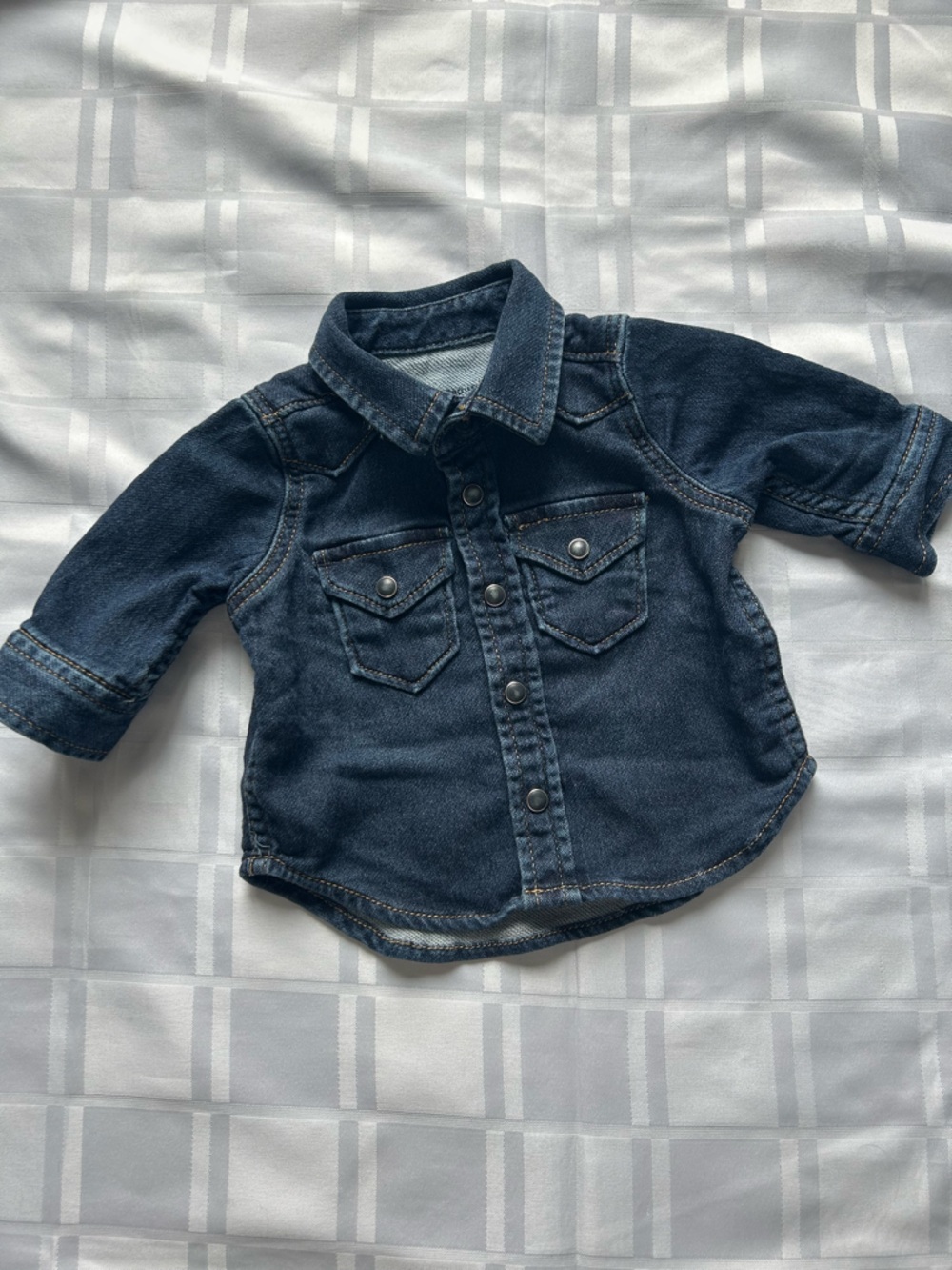 3 for $15 🐣 Baby GAP Dark Blue Denim Shirt Jacket